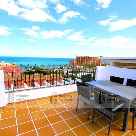 Апартаменты Lomas De Mena, 21 - Atico Con Vistas Al Mar - Piscina Y Barbacoa - Parking Gratis - Excelente Conexion Wifi Бенальмадена Экстерьер фото